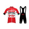 Lotto-Soudal Cykeltrøje + Bib Cykelshorts 2022 N001